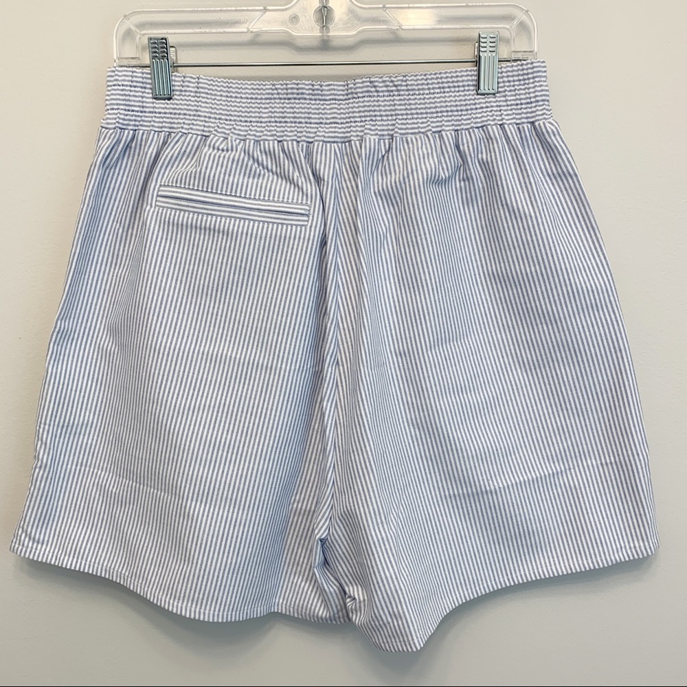 Djerf Avenue Breezy Short Blue Stripe Medium - Picture 9 of 10
